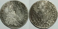 15 Kreuzer 1750  KB Haus Habsburg Franz I. (1745-1765) s  mit Gegenstempel