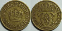 Dänemark 2 Kronen Christian X, -