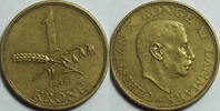 Dänemark 1 Krone Christian X, -