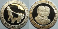 Spanien 2000 Pesetas Olympische Barcelona 1992 Fußball -
