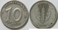 DDR 10 Pf Doppelprägung des Datums -