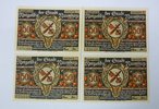 Naumburg 4 x 50 Pf Notgeld der Stadt Naumburg 4 x 50 Pfennig -