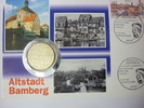 Deutschland 5 DM und 1,00 DM Numisbrief Denkmalschutz -