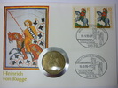 Deutschland 5 DM und 0,20 DM Numisbrief Vogelweide -