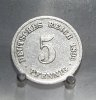 Kaiserreich 5 Pfennig 1899 F ss 1.17 US$ Tax included +  18.76 US$ shipping