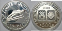 Jugoslawien 500 Dinar Olympiade 1984 Sarajewo