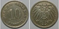 Kaiserreich Deutsches Reich 10 Pfennig 1898 D ss 1.17 US$ Tax included +  18.76 US$ shipping