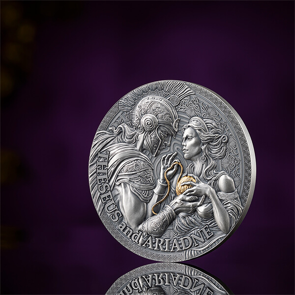 Cameroon 2024 Theseus & Ariadne The Great Greek Mythology 2 oz