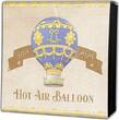 Hot Air Balloon 2 oz Antique Finish Silver Coin 25 Francs Burundi 2023