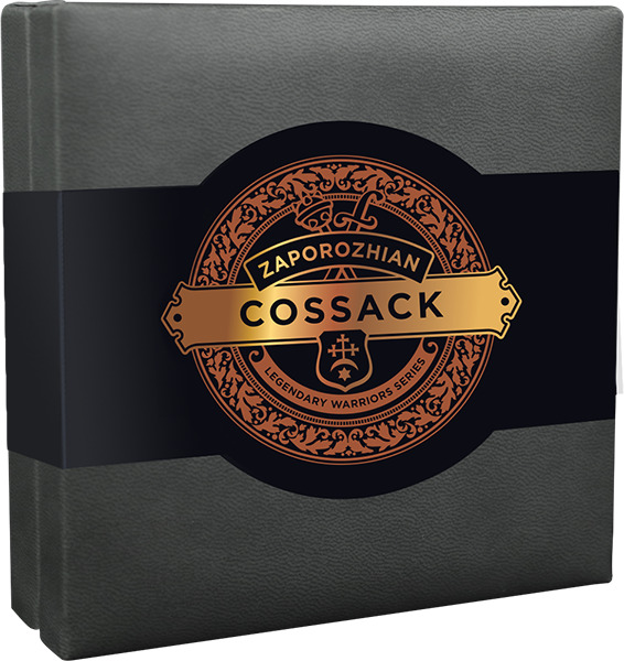 Cameroon 2021 Zaporozhian Cossack Legendary Warriors 3 oz Antique