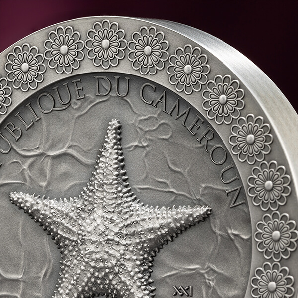 Cameroon 2023 The Abduction of Europa Celestial Beauty 1 Kilo