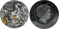 Niue 5 dollars 2019 Chariot 2 oz Antique finish Silver Coin 5$ Niue 2019... 348.12 US$ free shipping