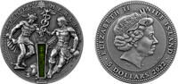 Niue 5 dollars 2022 Hermes & Mercury 2 oz Antique finish Silver Coin 5$ ... 290.96 US$ free shipping