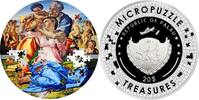 Palau 20 dollars 2023 Doni Tondo by Michelangelo Micropuzzle Treasures L... 523.82 US$ free shipping