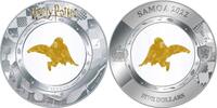 Samoa 5 dollars 2022 Golden Seeker Harry Potter Embracing Gold Quidditch... 314.24 US$ free shipping