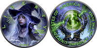 United States 1 dollar 2024 Witch Spell Halloween American Eagle 1 oz BU... 116.31 US$ free shipping