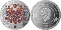 Ghana 5 cedis Autumn Tree of Life 1 oz Proof-like Silver Coin 5 Cedis Republic of Ghana 2025 -