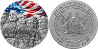 Ghana 10 cedis 2024 Republic of Ghana 10 cedis Rock-cut Monuments - Rushmore Special Edition -