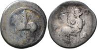 AR Trihemiobol MÖ 450-400.  Yunanistan THESSALY, Perrhaiboi.  Çok İyi 40,00 EUR + 7,00 EUR kargo