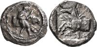 AR Hemidrachm 450-430 MÖ.  Yunanistan THESSALY, Larissa.  Çok iyi 35,00 EUR + 7,00 EUR nakliye