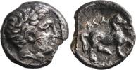 AR Trihemiobol MÖ 4. yüzyıl.  Yunanistan THESSALY, Phalanna.  Çok İyi 30,00 EUR + 7,00 EUR kargo