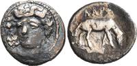 AR Obol 344-37 MÖ.  Yunanistan Teselya, Larissa Near Very Fine 33,00 EUR + 7,00 EUR kargo