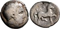 AR Obol MÖ 4. yüzyıl.  Yunanistan THESSALY, Phalanna.  Çok İyi 35,00 EUR + 7,00 EUR nakliye yakınında
