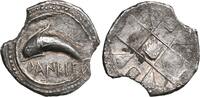 AR Arkaik Drachm yaklaşık M.Ö.520-493.  Yunanistan Sicilya, Zankle-Messana.  Near ex ... 1850,00 EUR ücretsiz kargo
