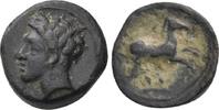 AE 16 340-320 BC Yunanistan Kartaca, Sicilo-Punic.  İyi Çok İyi 50,00 EUR + 7,00 EUR kargo