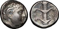  AR stater 300-280 BC. Greece CYRENAICA. Cyrene. Very fine  800,00 EUR free shipping