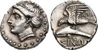 Greece. PAPHLAGONIA, Sinope. AR Drachm 350-300 BC. Extremely fine.