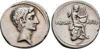 Roman Republican & Imperatorial The Triumvirs. Octavian. AR Denarius 44-27 BC. Good Very Fine