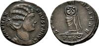 Roman Imperial. AE Follis AD 324-326. Fausta. Augusta, Extremely fine. 163.00 US$  +  15.14 US$ shipping