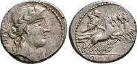 Roman Republican AR Denarius 90 BC. C. Vibius C.f. Pansa. Good Very Fine 139.72 US$  +  15.14 US$ shipping