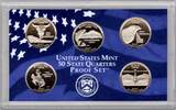 United States  2007 U.S Mint five quarters Proof Set (G18)