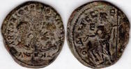 ROMAN EMPIRE ancient Roman bronze AE25 coin Zeus, Serapis with Gordian III -