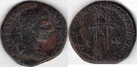 ROMAN EMPIRE ancient Roman AE 25 provincial coin Hygeia with Elagabalus -