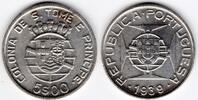São Tomé and Príncipe 1939 Portuguese São Tomé and Príncipe 5 escudos (E37) -