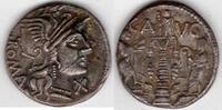 Roman Empire 135 BC ancient Roman Republic C. Minucius Augurinus denariu... 525.00 US$ free shipping