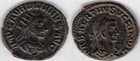 Roman Empire 267-272 Roman antoninianus Aurelian with Vabalathus, 267-27... 225.00 US$ free shipping