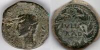 Roman Empire 27 BC-14 Augustus Julia Traducta ancient Hispania As, 27 BC... 90.00 US$ free shipping