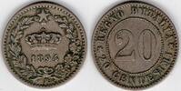 Italy 1894 1894 Italian 20 centesimi (E22)  30.00 US$ free shipping
