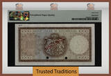 Welt Banknoten 1000 FRANCS 1982 TT PK 52Bs LUXEMBOURG  SPECIMEN PMG 67 EPQ SUPERB FINEST KNOWN! SUPERB GEM UNCIRCULATED. TOP POPULATION THE ONLY EXAMPLE GRADED AT 67 LEVEL BY PMG. FINEST KNOWN!!!