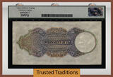 Welt Banknoten 10 SHILLINGS 1950 TT PK 38j FIJI  KING GEORGE VI LCG 55 PPQ TOP POP FINEST KNOWN! CHOICE ABOUT NEW TOP POPULATION FINEST KNOWN AND NO GEM EXAMPLE CERTIFIED!