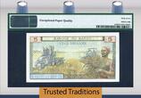 Welt Banknoten 5 DIRHAMS 1966 TT PK 53d MOROCCO  "KING MUHAMMAD V" PMG 67 EPQ SUPERB TOP POP! SUPERB GEM NEW! EXCELLENT EYE APPEAL!