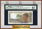 Welt Banknoten 1,000 FRANCS TT PK 11b COMORES PMG 67 EPQ SUPERB GEM POP TWO NONE FINER! -