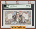 Welt Banknoten 1947 FRANCE TT PK 103c FRANCE 5000 FRANCS PCGS 65 PPQ GEM NEW TOP POPULATION! -