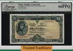 Welt Banknoten 1 POUND TT PK 64x IRELAND EXTRAORDINARY ISSUE LCG 66 PPQ GEM NEW -