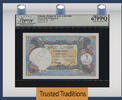 Welt Banknoten 1 LIVRE TT PK 48s LEBANON SPECIMEN LCG 67 PPQ SUPERB RARE & HIGHLY COVETED! -