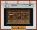 Welt Banknoten 100 MARKA TT PK 48c ESTONIA TREASURY NOTE SEERIA III LCG 63 CHOICE NEW -